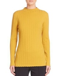 Mustard Knit Turtleneck