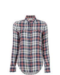 Multi colored Plaid Dress Shirt