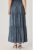 Blue Paisley Maxi Skirt