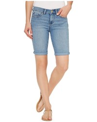 Light Blue Denim Bermuda Shorts