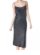Black Silk Cami Dress
