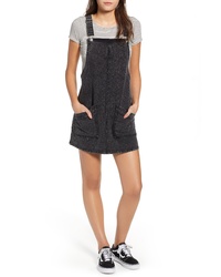 Charcoal Denim Overall Dress
