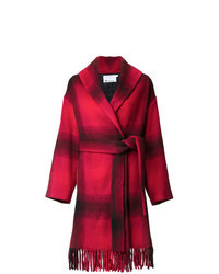 Red Check Coat