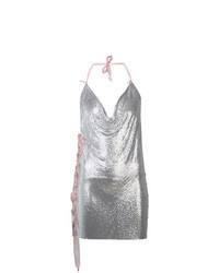 Silver Sequin Cami Dress