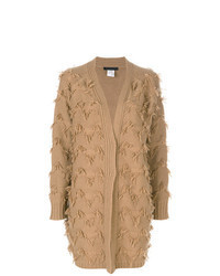 Tan Long Cardigan