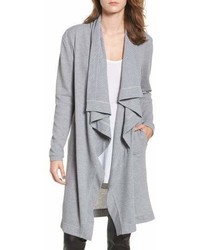 Grey Long Cardigan
