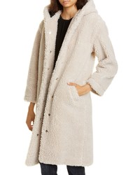 Beige Fleece Coat