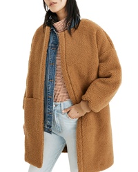 Camel Fleece Coat
