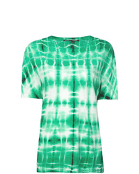 Mint Tie-Dye Crew-neck T-shirt