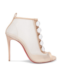 Clear Rubber Ankle Boots
