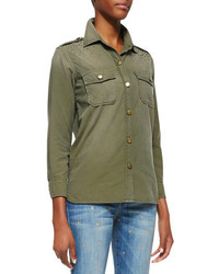 Olive Dress Shirt
