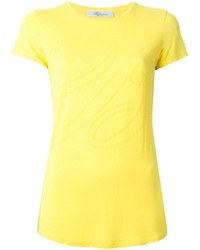 Yellow Crew-neck T-shirt