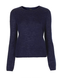 Navy Crew-neck Sweater