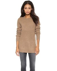 Brown Crew-neck Sweater