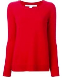 Red Crew-neck Sweater