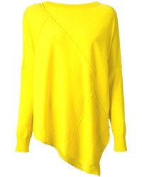 Yellow Crew-neck Sweater