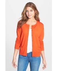 Orange Cardigan