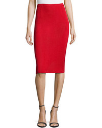 Red Pencil Skirt