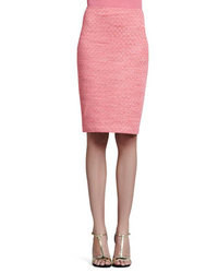 Pink Pencil Skirt