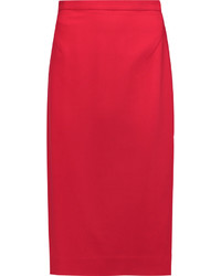 Red Midi Skirt