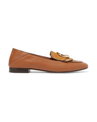 Brown Leather Loafers