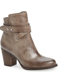 Brown Leather Ankle Boots