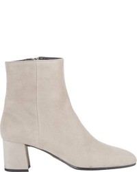 Grey Suede Ankle Boots