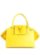 Yellow Leather Tote Bag