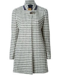 Grey Houndstooth Coat