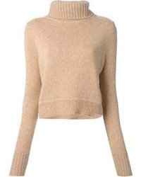 Tan Turtleneck