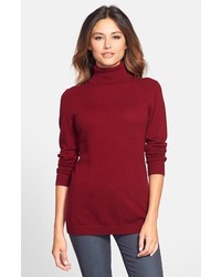 Burgundy Turtleneck