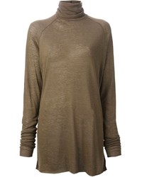 Olive Turtleneck