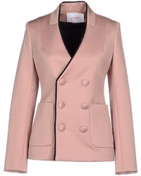 Pink Double Breasted Blazer