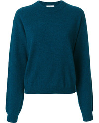 Teal Crew-neck Sweater