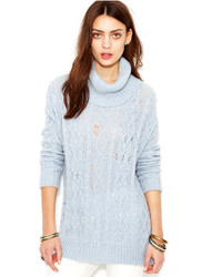 Light Blue Turtleneck