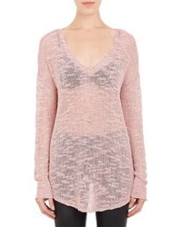 Pink Oversized Sweater