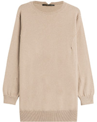 Beige Oversized Sweater