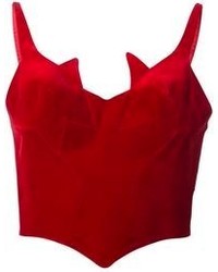 Red Cropped Top