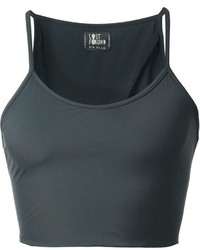 Charcoal Cropped Top