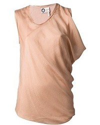 Tan Sleeveless Top
