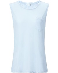 Light Blue Sleeveless Top