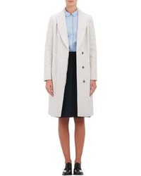White Tweed Coat