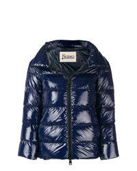 Navy Puffer Jacket