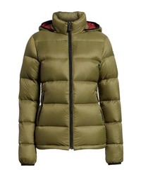 Olive Puffer Jacket