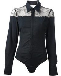 Black and White Dress Shirt