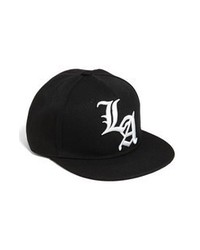 Black and White Print Cap