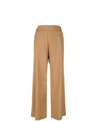Tan Wide Leg Pants