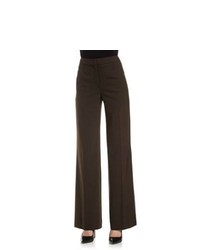 Dark Brown Wide Leg Pants