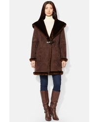 Brown Shearling Coat