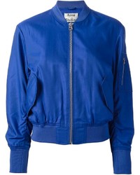 Blue Bomber Jacket
